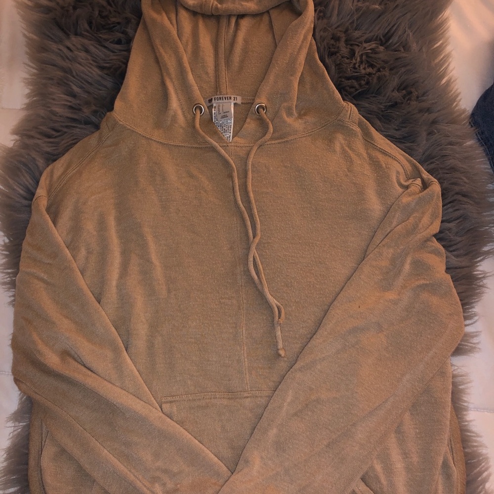 Brown gym sweater